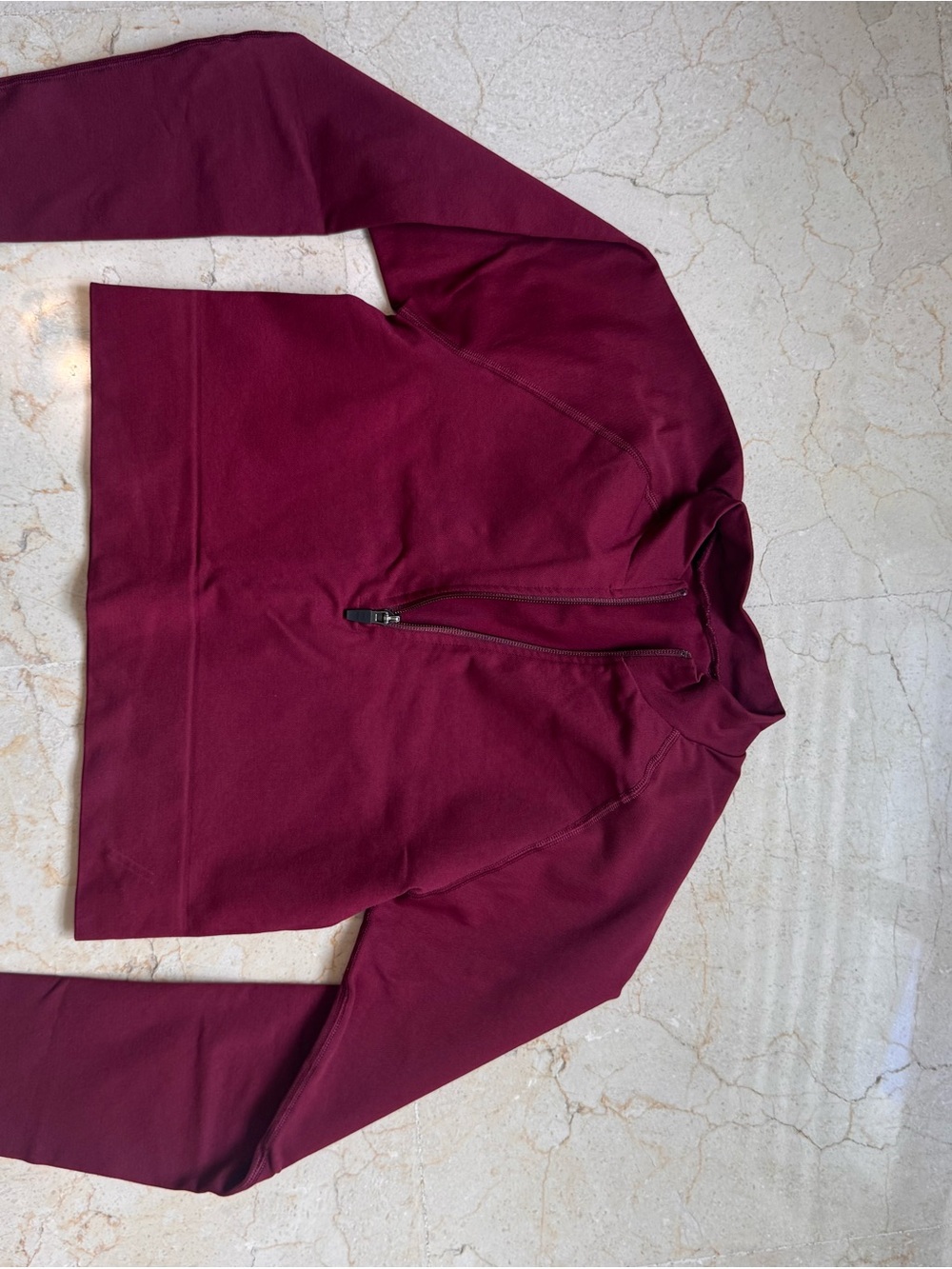Tala Set Pullover Long sleeve top and leggings in Deep Burgundy